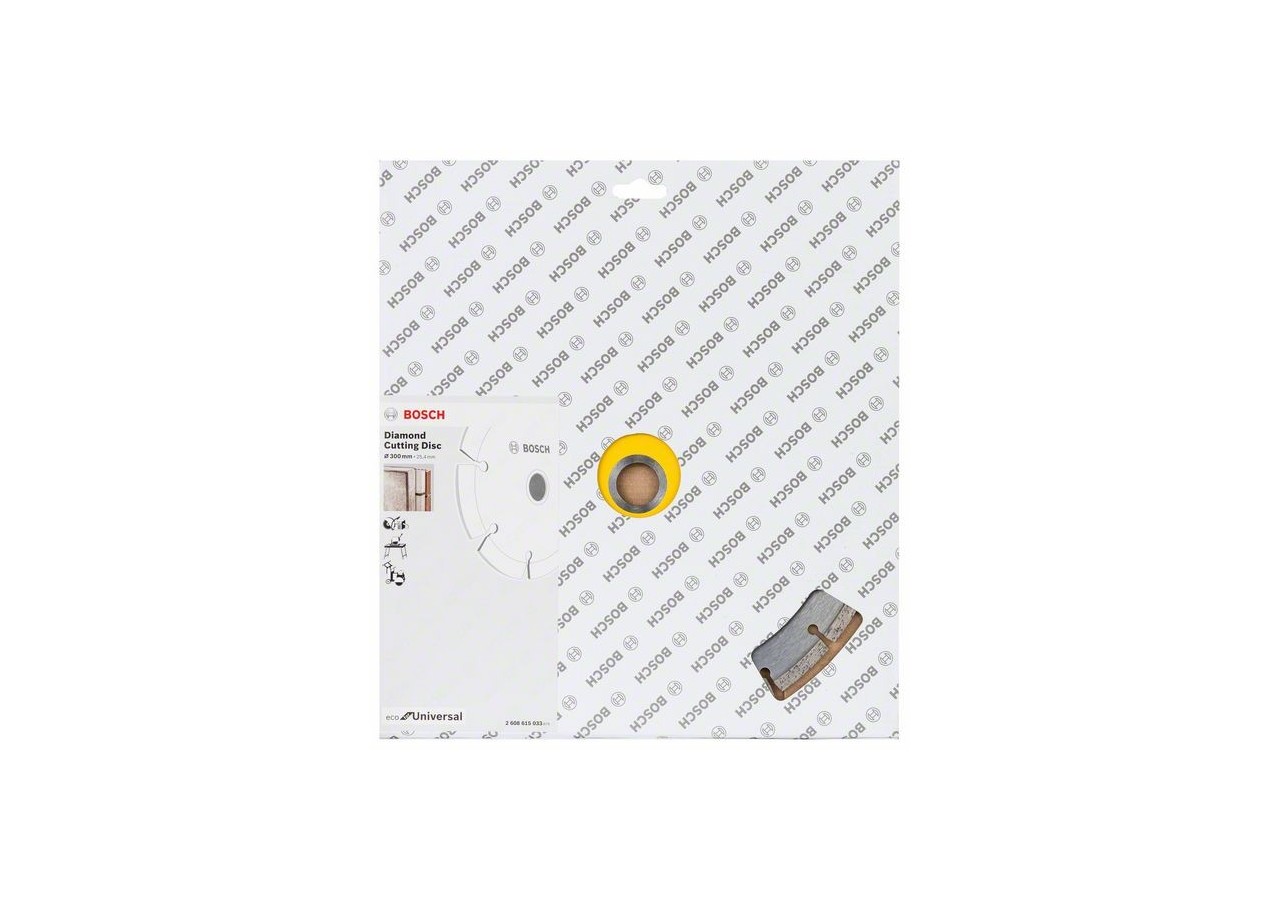 Disque Diama Universal BOSCH 300X25,40X7 - 2608615033 - Bosch