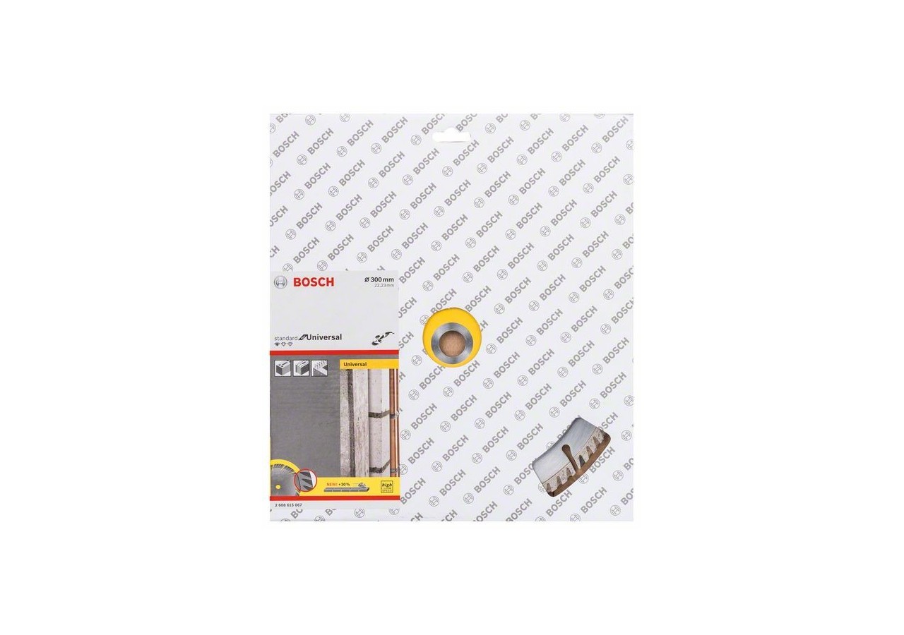 Disque diamanté Universal ORIGINAL 300x22,23X10mm - 2608615067 - Bosch
