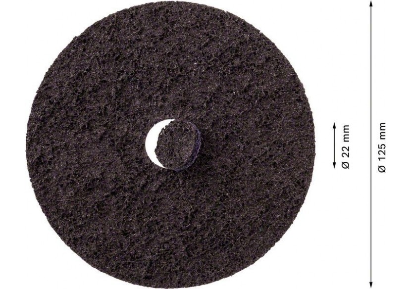 Disque Expert N477 SCM 125 x 22 mm, Gros - 2608901269 - Bosch