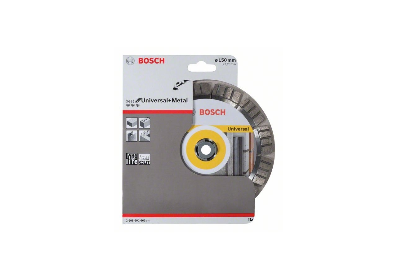 Disques à tronçonner diamantés Best for Universal and Metal - 2608602663 - Bosch