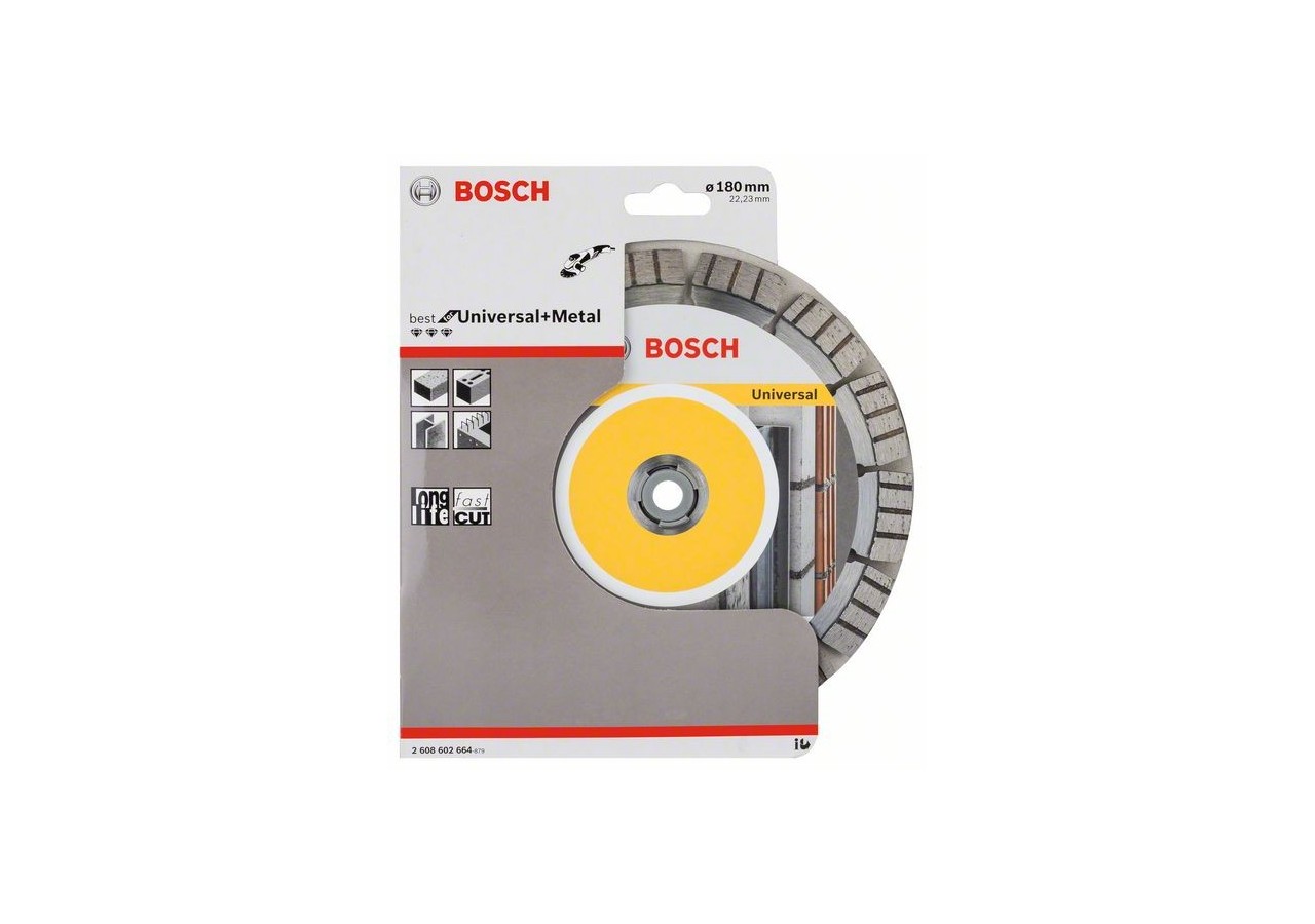 Disques à tronçonner diamantés Best for Universal and Metal - 2608602664 - Bosch