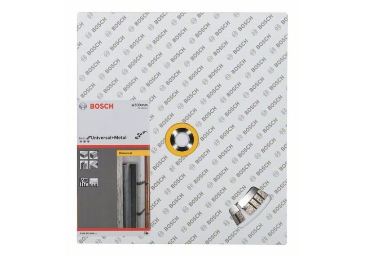 Disques à tronçonner diamantés Best for Universal and Metal - 2608602666 - Bosch