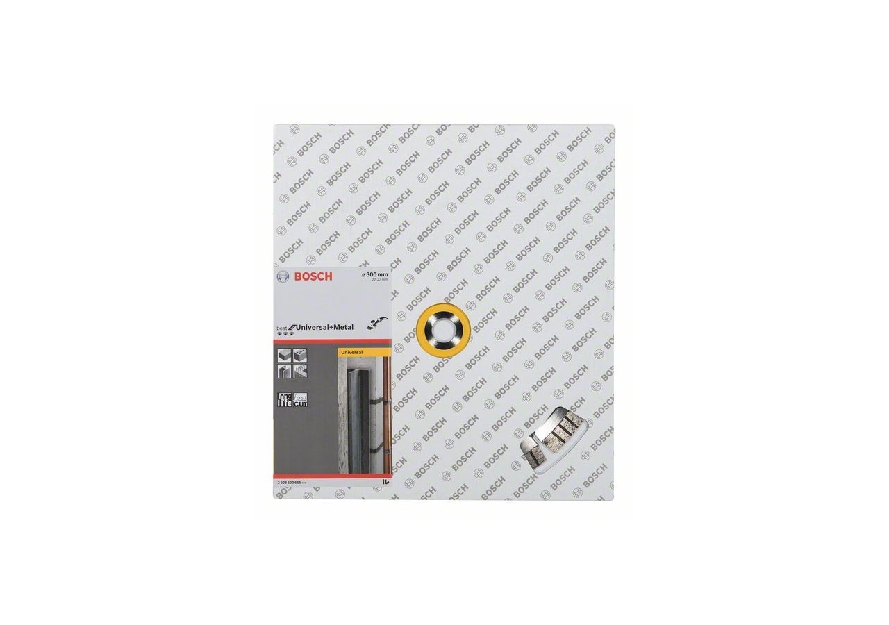 Disques à tronçonner diamantés Best for Universal and Metal - 2608602666 - Bosch