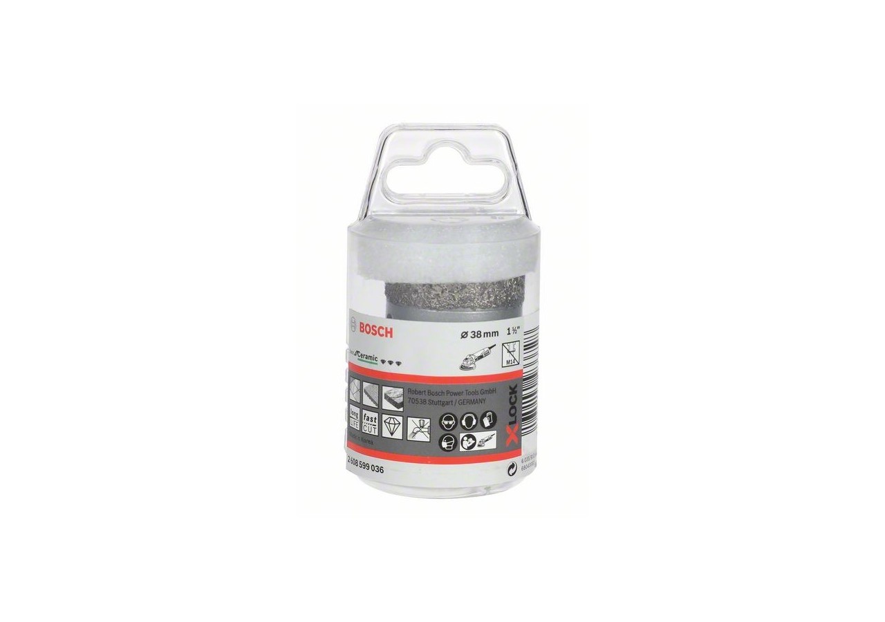 Disques à tronçonner diamantés X-LOCK Best for Ceramic Dry Speed 38x35 38 x 35 mm - 2608599036 - Bosch