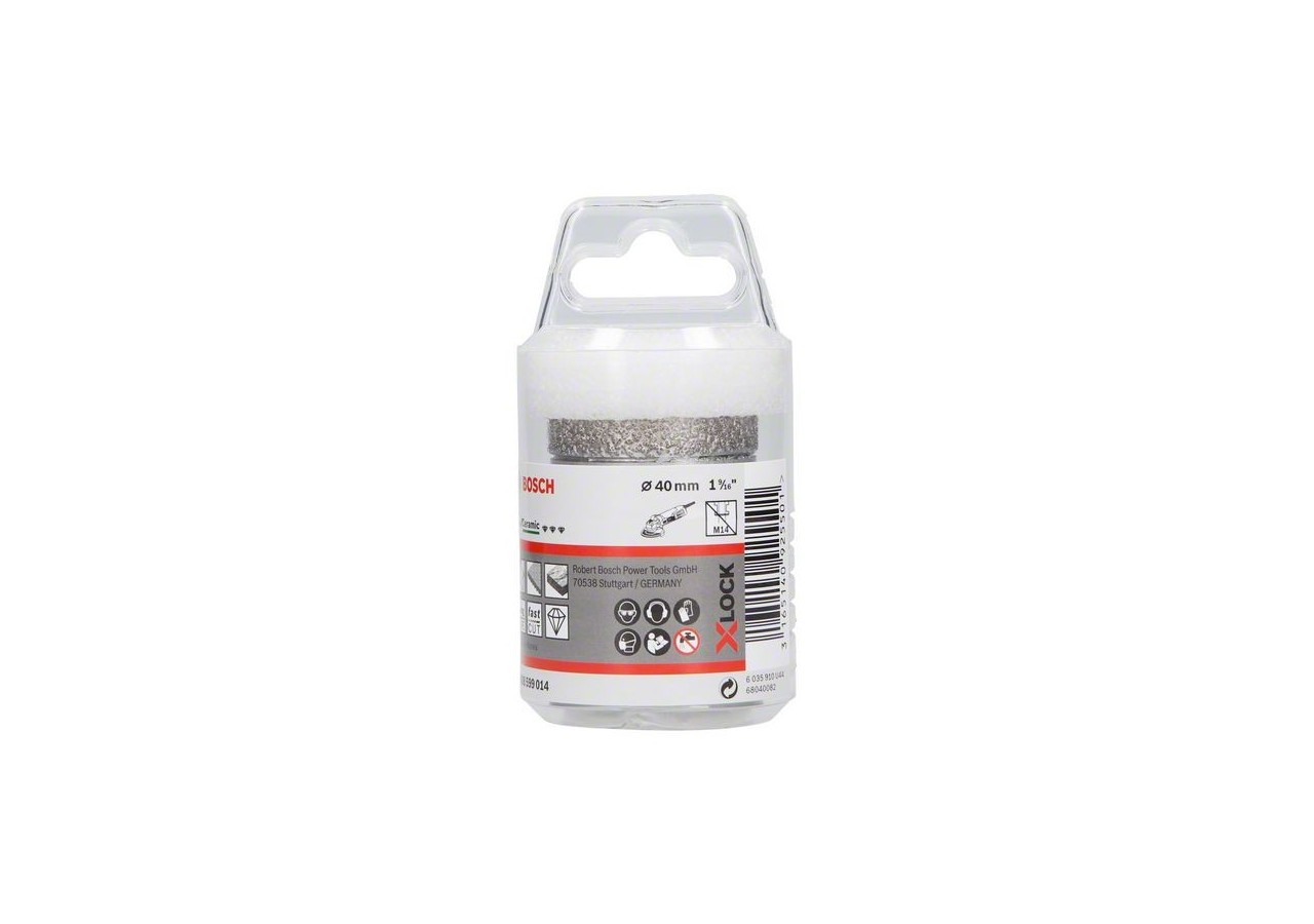 Disques à tronçonner diamantés X-LOCK Best for Ceramic Dry Speed 40x35 40 x 35 mm - 2608599014 - Bosch