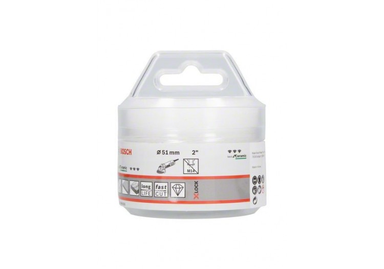 Disques à tronçonner diamantés X-LOCK Best for Ceramic Dry Speed 51x35 51 x 35 mm - 2608599016 - Bosch