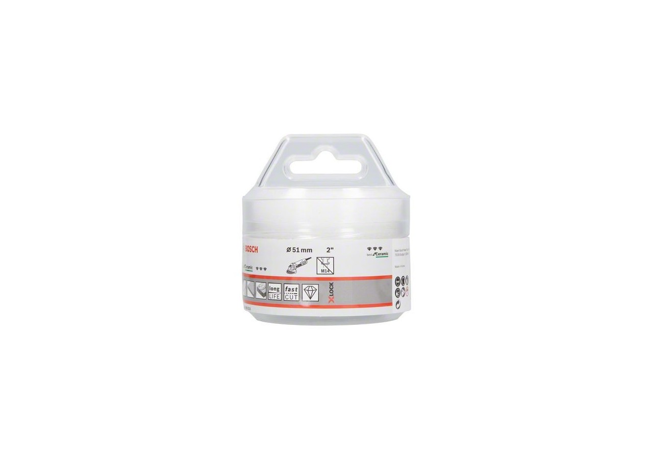 Disques à tronçonner diamantés X-LOCK Best for Ceramic Dry Speed 51x35 51 x 35 mm - 2608599016 - Bosch