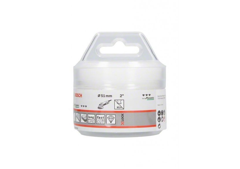 Disques à tronçonner diamantés X-LOCK Best for Ceramic Dry Speed 51x35 51 x 35 mm - 2608599016 - Bosch Disques à tronçonner diamantés X-LOCK Best for Ceramic Dry Speed 51x35 51 x 35 mm - 2608599016 - Bosch
