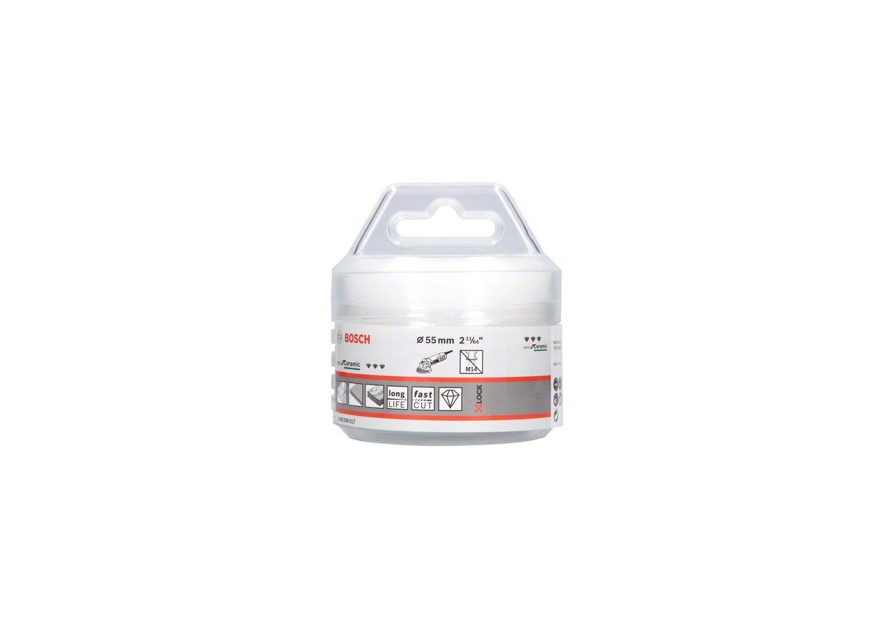 Disques à tronçonner diamantés X-LOCK Best for Ceramic Dry Speed 55x35 55 x 35 mm - 2608599017 - Bosch