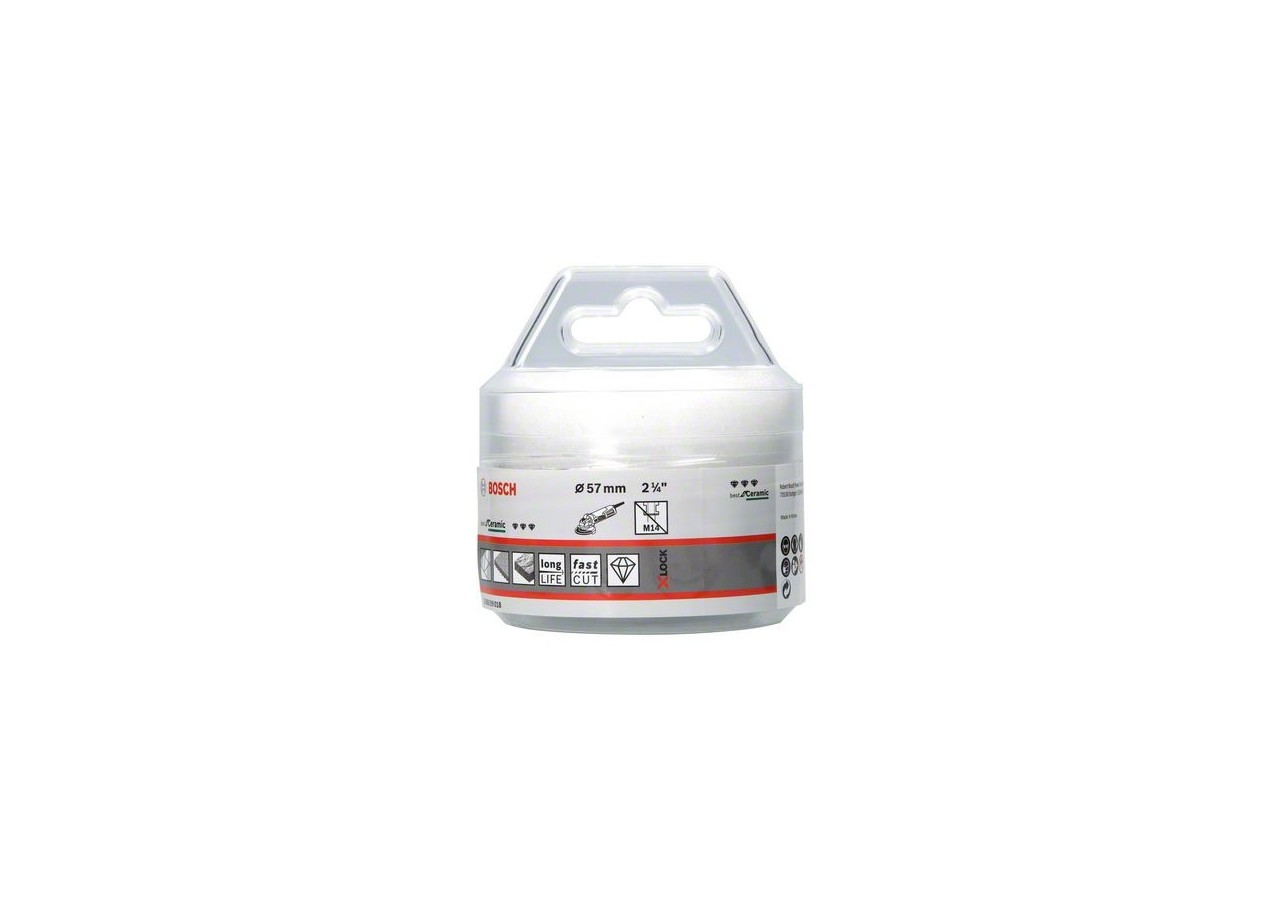 Disques à tronçonner diamantés X-LOCK Best for Ceramic Dry Speed 57x35 57 x 35 mm - 2608599018 - Bosch
