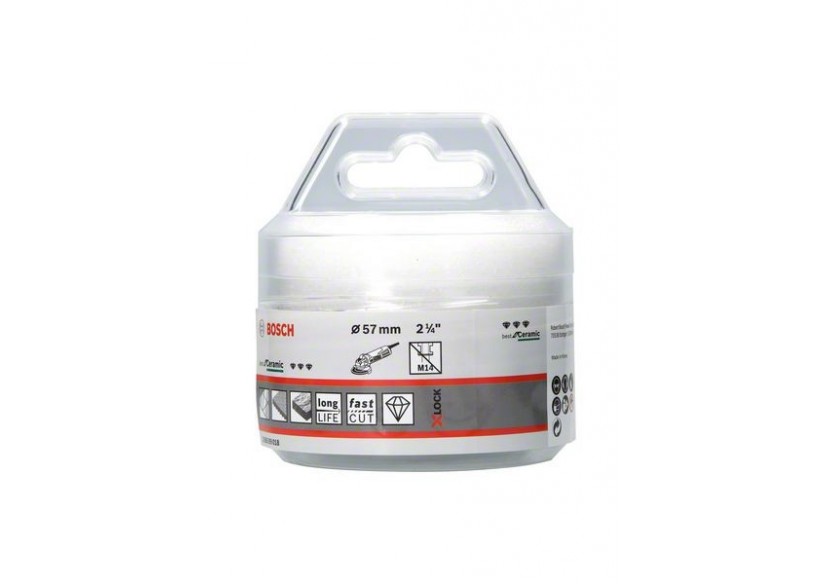 Disques à tronçonner diamantés X-LOCK Best for Ceramic Dry Speed 57x35 57 x 35 mm - 2608599018 - Bosch Disques à tronçonner diamantés X-LOCK Best for Ceramic Dry Speed 57x35 57 x 35 mm - 2608599018 - Bosch