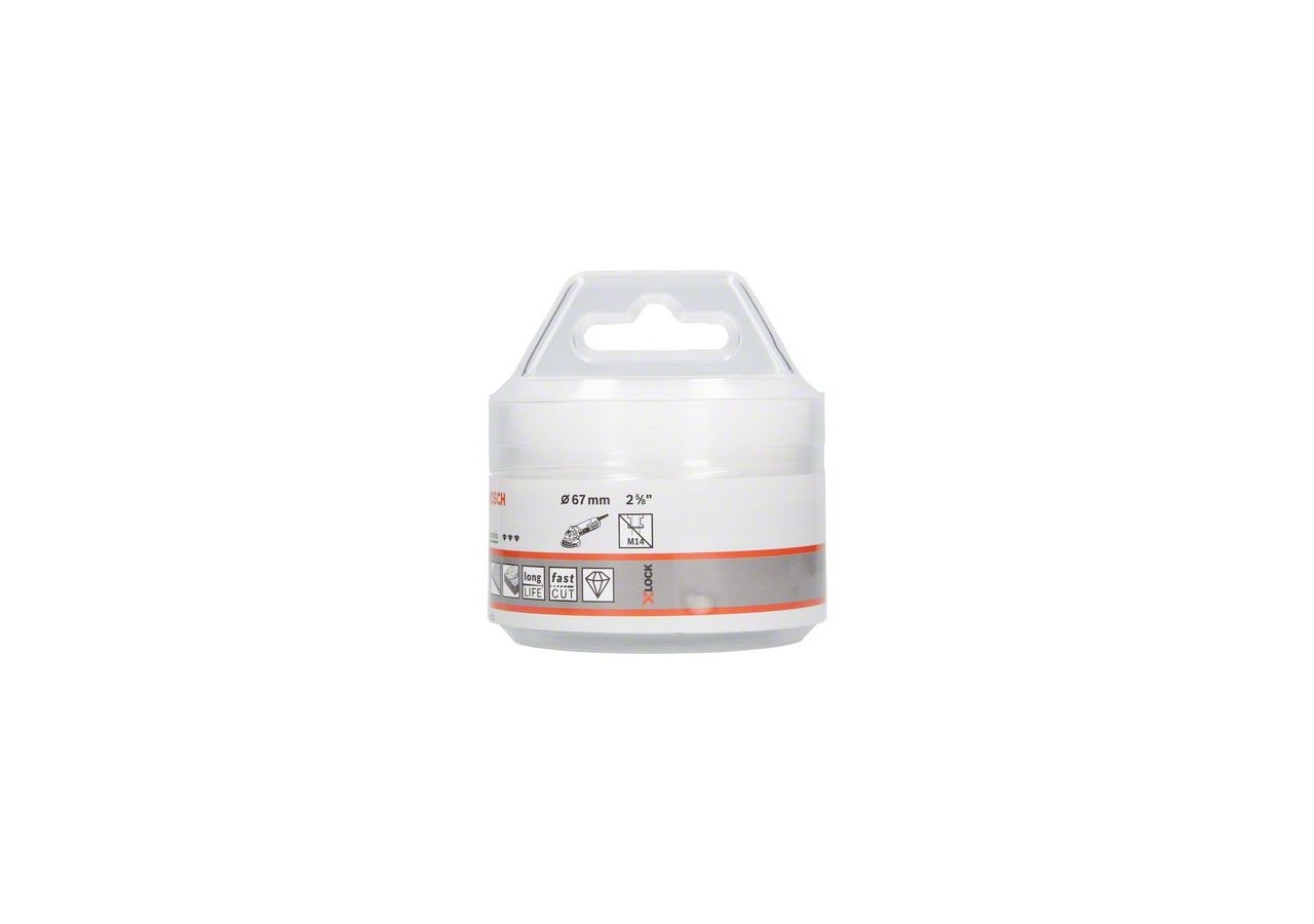 Disques à tronçonner diamantés X-LOCK Best for Ceramic Dry Speed 67x35 67 x 35 mm - 2608599021 - Bosch