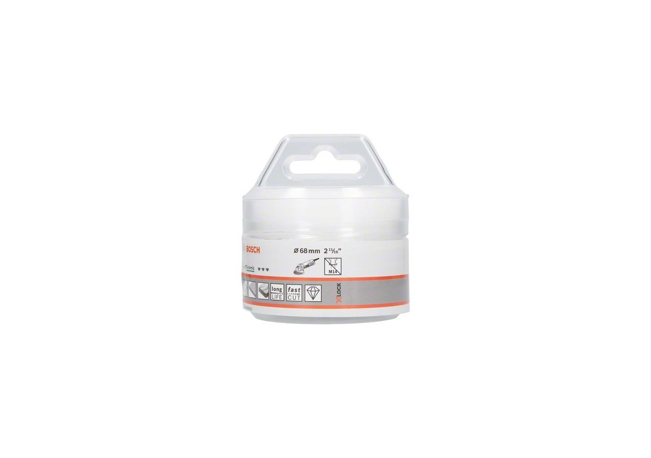 Disques à tronçonner diamantés X-LOCK Best for Ceramic Dry Speed 68x35 68 x 35 mm - 2608599022 - Bosch