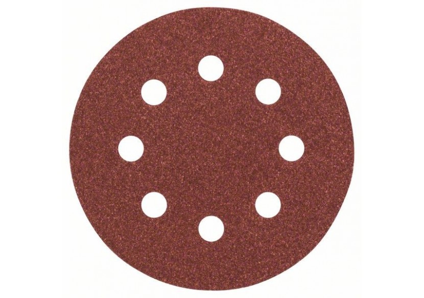 Disques abrasifs pour ponceuse excentrique, set de 5 pièces G : 120 - 2609256A18 - Bosch