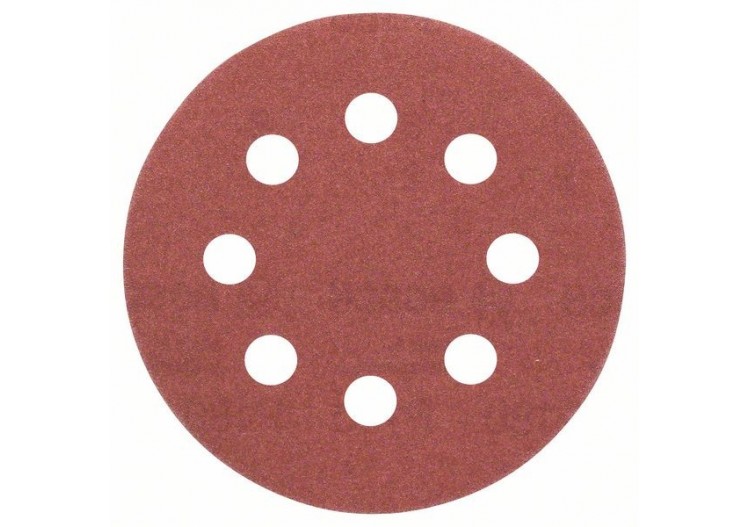 Disques abrasifs pour ponceuse excentrique, set de 5 pièces G : 180 - 2609256A19 - Bosch