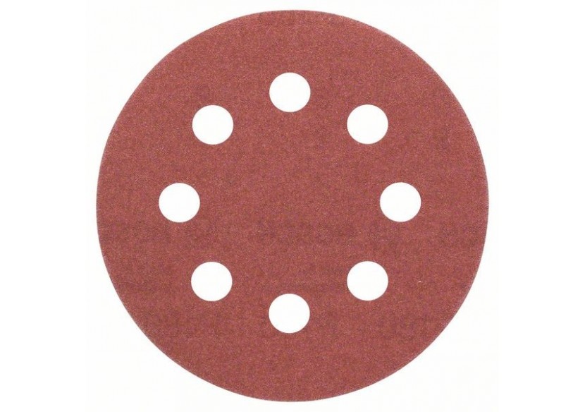 Disques abrasifs pour ponceuse excentrique, set de 5 pièces G : 180 - 2609256A19 - Bosch