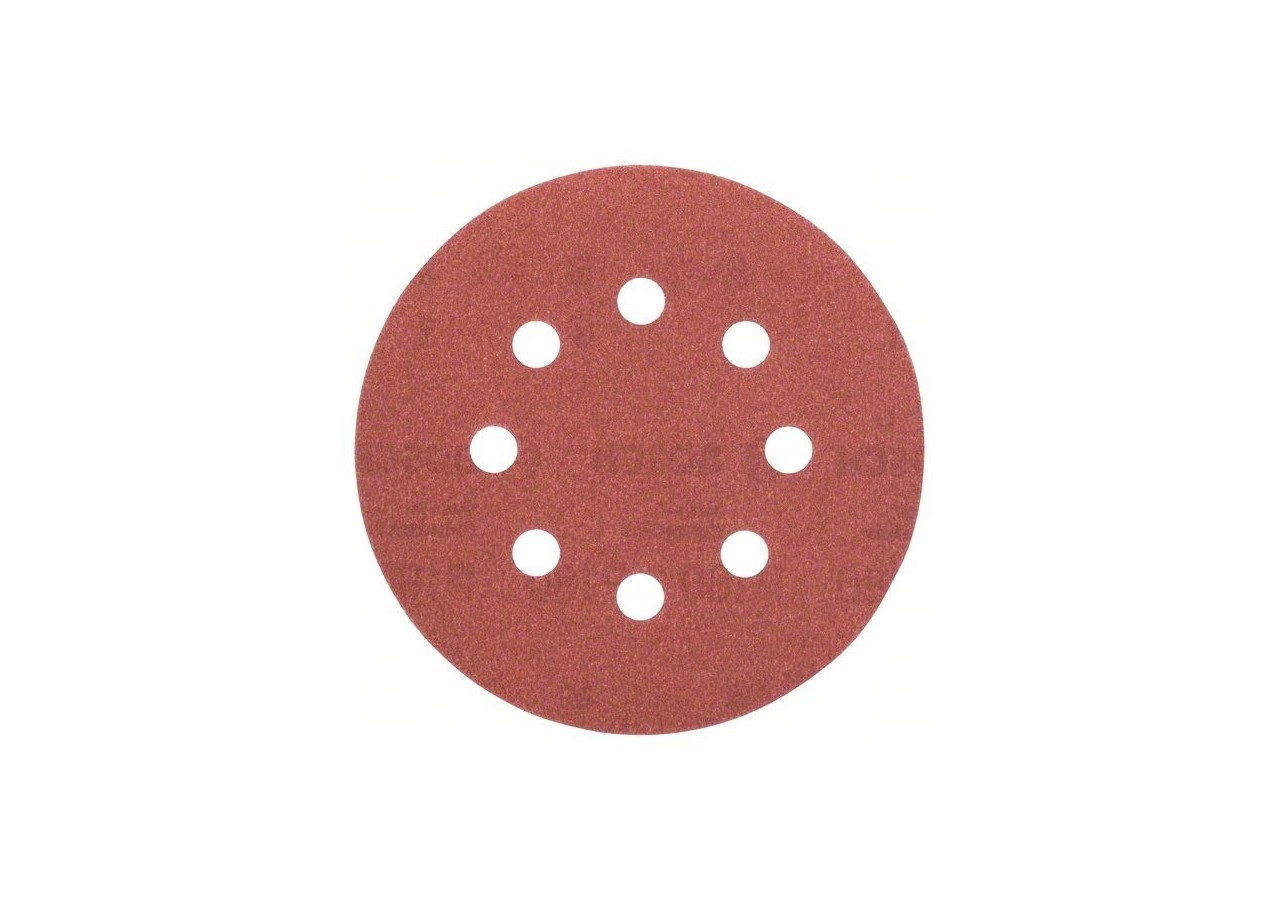 Disques abrasifs pour ponceuse excentrique, set de 5 pièces G : 180 - 2609256A26 - Bosch