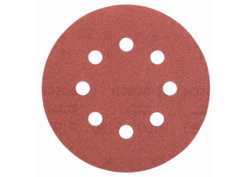 Disques abrasifs pour ponceuse excentrique, set de 5 pièces G : 180 - 2609256A26 - Bosch