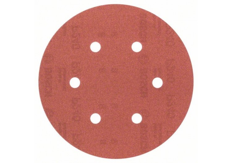 Disques abrasifs pour ponceuse excentrique, set de 5 pièces G : 240 - 2609256A34 - Bosch