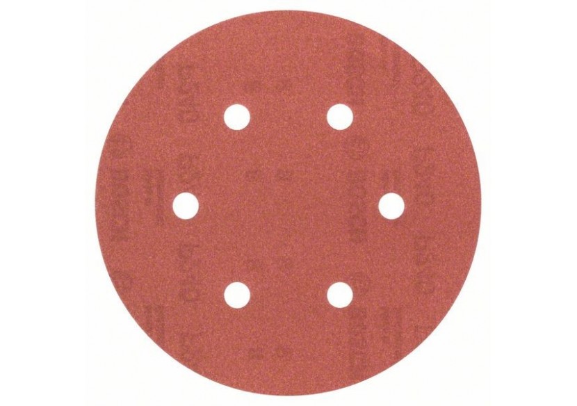 Disques abrasifs pour ponceuse excentrique, set de 5 pièces G : 240 - 2609256A34 - Bosch