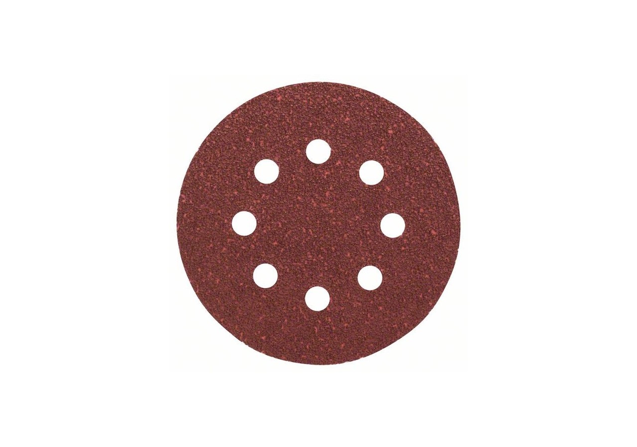 Disques abrasifs pour ponceuse excentrique, set de 5 pièces G : 40 - 2609256A22 - Bosch