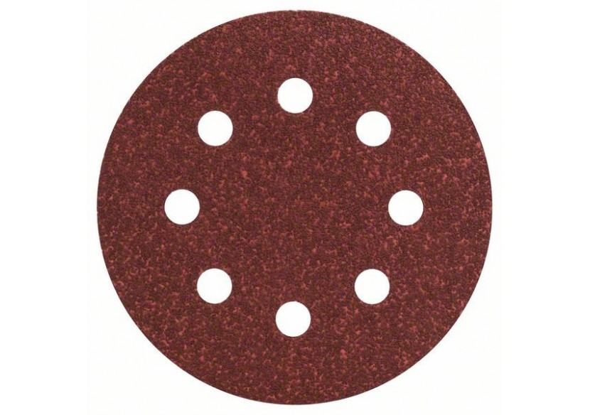 Disques abrasifs pour ponceuse excentrique, set de 5 pièces G : 60 - 2609256A16 - Bosch