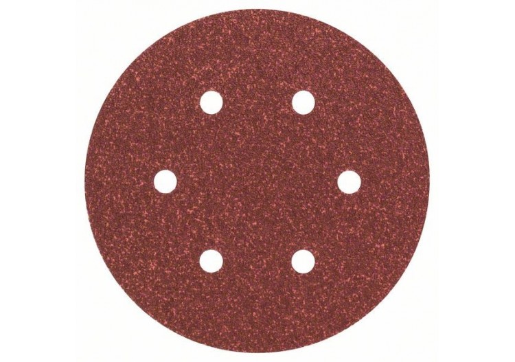 Disques abrasifs pour ponceuse excentrique, set de 5 pièces G : 60 - 2609256A30 - Bosch