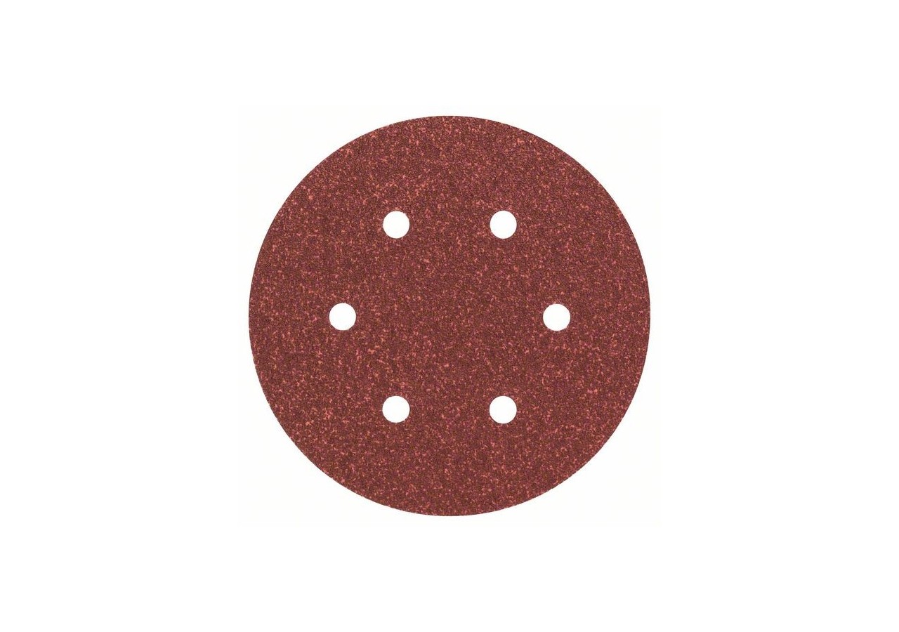 Disques abrasifs pour ponceuse excentrique, set de 5 pièces G : 60 - 2609256A30 - Bosch