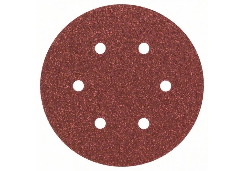 Disques abrasifs pour ponceuse excentrique, set de 5 pièces G : 60 - 2609256A30 - Bosch