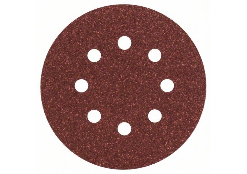 Disques abrasifs pour ponceuse excentrique, set de 5 pièces G : 80 - 2609256A24 - Bosch