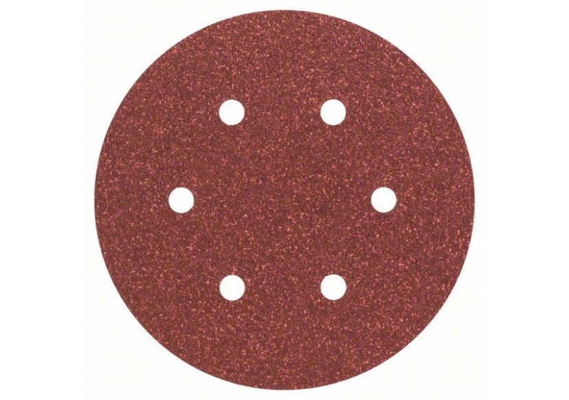 Disques abrasifs pour ponceuse excentrique, set de 5 pièces G : 80 - 2609256A31 - Bosch