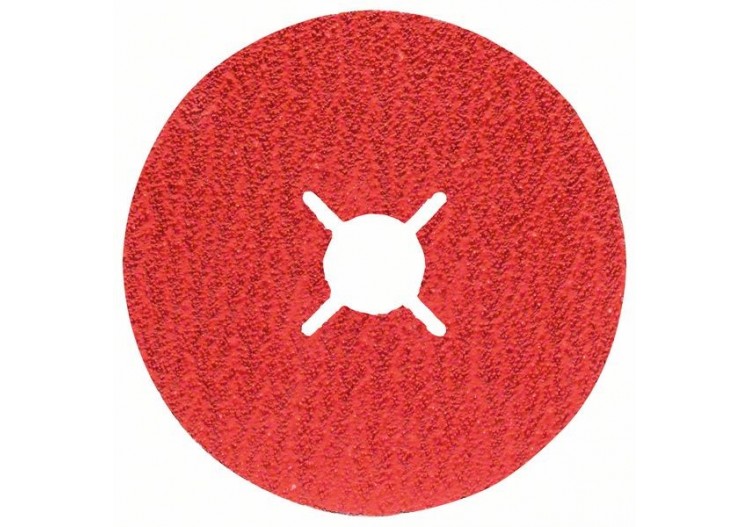 Disques abrasifs sur fibres, R780, Best for Metal + Inox - EN 13743 - 2608621606 - Bosch