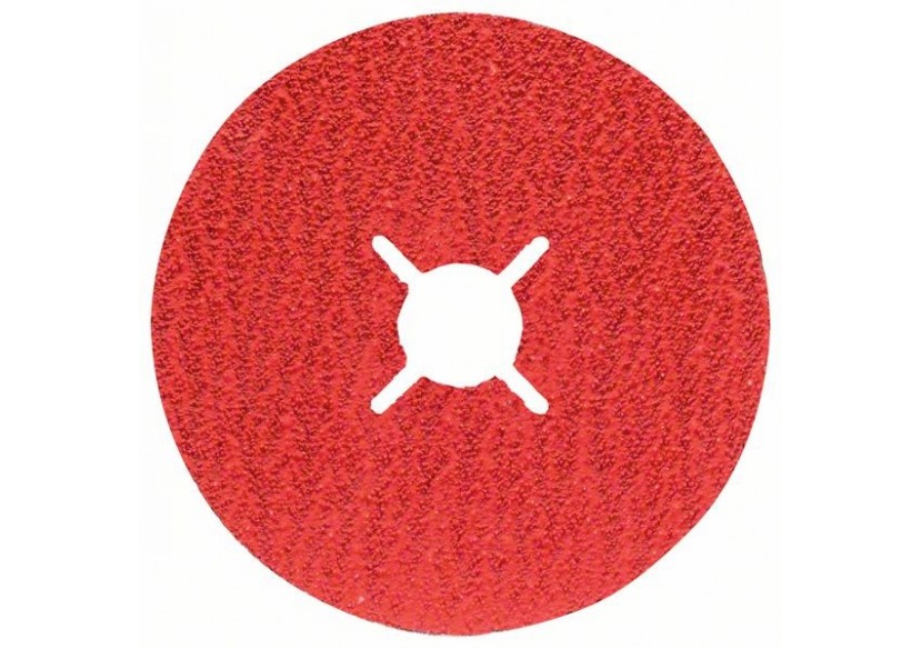 Disques abrasifs sur fibres, R780, Best for Metal + Inox - EN 13743 - 2608621606 - Bosch