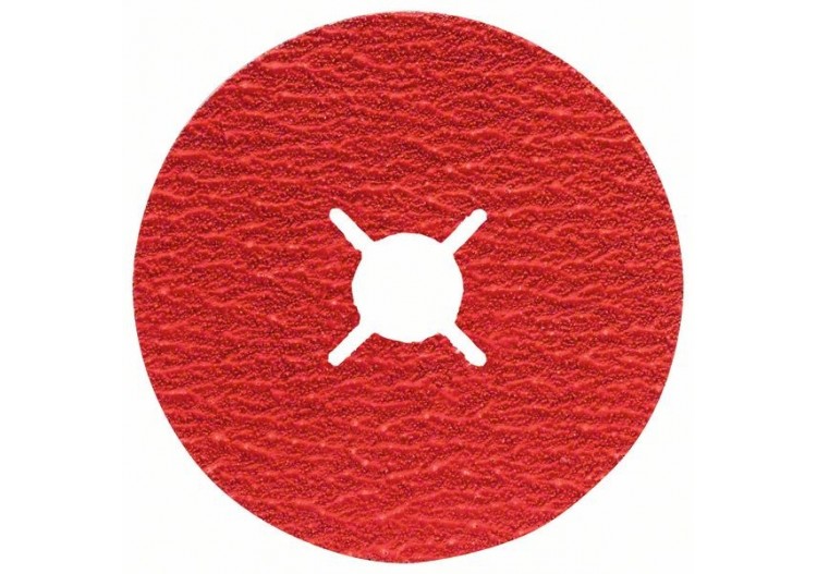 Disques abrasifs sur fibres, R780, Best for Metal + Inox - EN 13743 - 2608621607 - Bosch