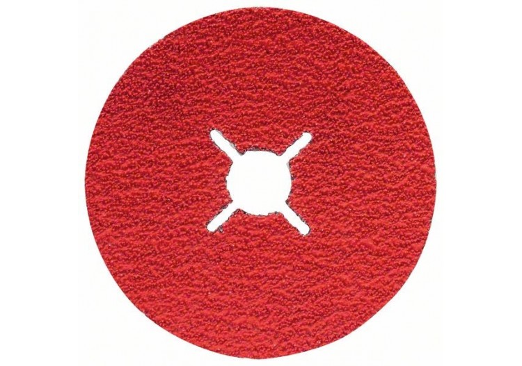 Disques abrasifs sur fibres, R780, Best for Metal + Inox - EN 13743 - 2608621611 - Bosch