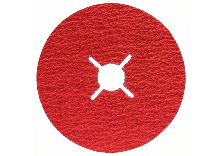 Disques abrasifs sur fibres, R780, Best for Metal + Inox - EN 13743 - 2608621612 - Bosch