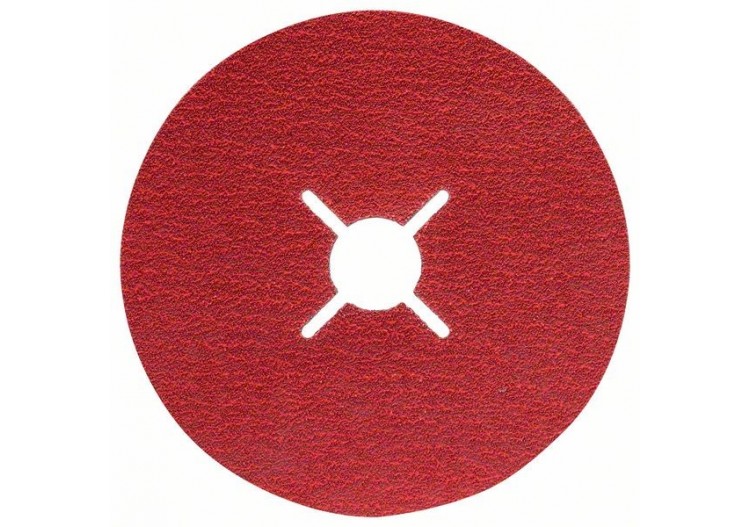 Disques abrasifs sur fibres, R780, Best for Metal + Inox - EN 13743 - 2608621615 - Bosch