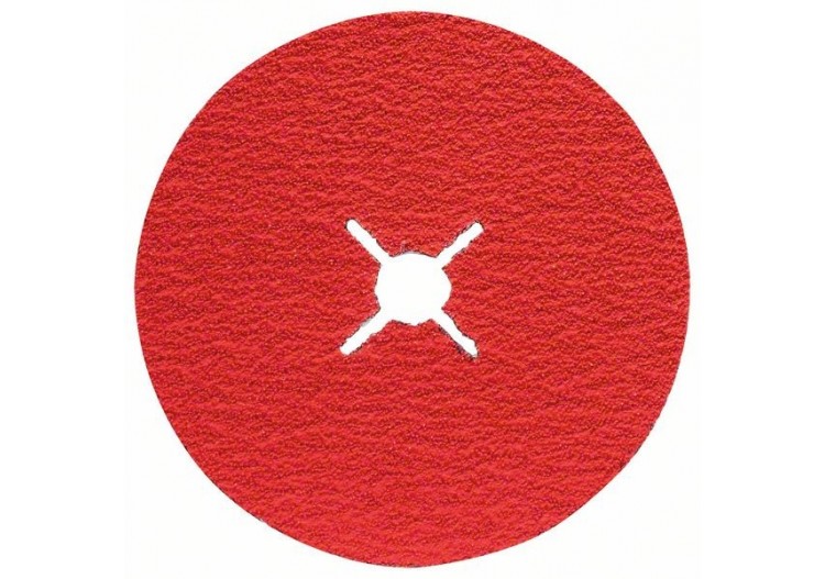 Disques abrasifs sur fibres, R780, Best for Metal + Inox - EN 13743 - 2608621617 - Bosch