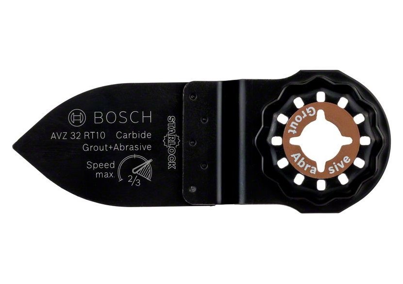 Doigt de ponçage à concrétion carbure Starlock AVZ 32 RT10 32 x 50 mm - 2609256D51 - Bosch Doigt de ponçage à concrétion carbure Starlock AVZ 32 RT10 32 x 50 mm - 2609256D51 - Bosch
