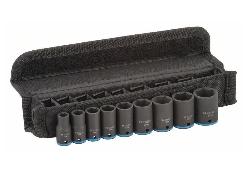 SET 9 DOUILLES 1/4" 25MM - 2608551096 - Bosch SET 9 DOUILLES 1/4" 25MM - 2608551096 - Bosch