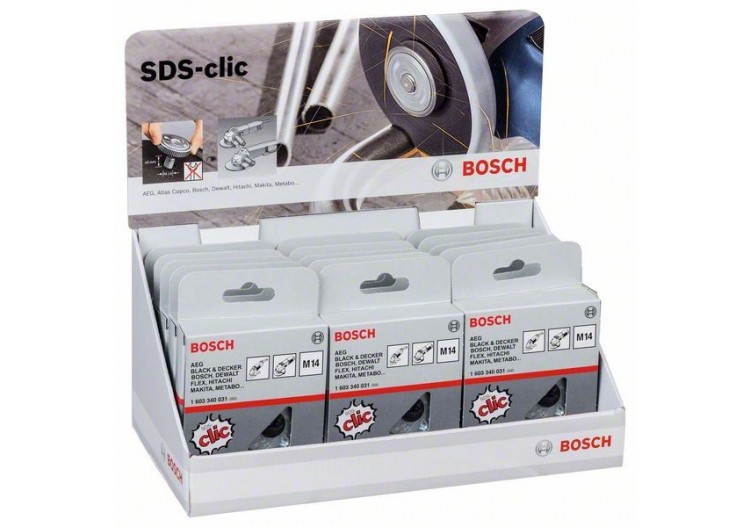 Ecrou de serrage rapide SDS-clic M 14 - 2607019033 - Bosch