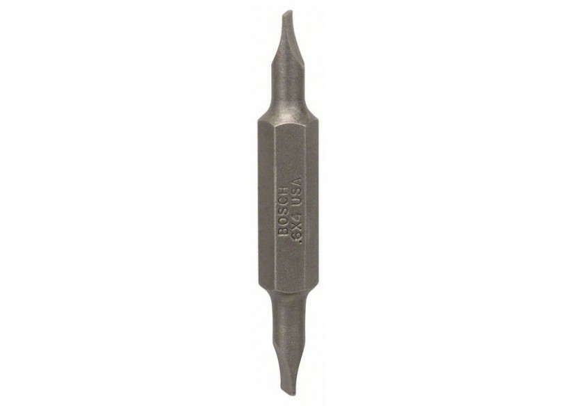 Embout de tournevis double S 0,6x4,0 S 0,6x4,0 45 mm - 2607001736 - Bosch