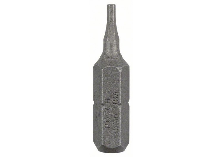 3 Embouts de vissage qualité extra-dure HEX1,5 emmanchement hexagonal 25mm - 2607001716 - Bosch