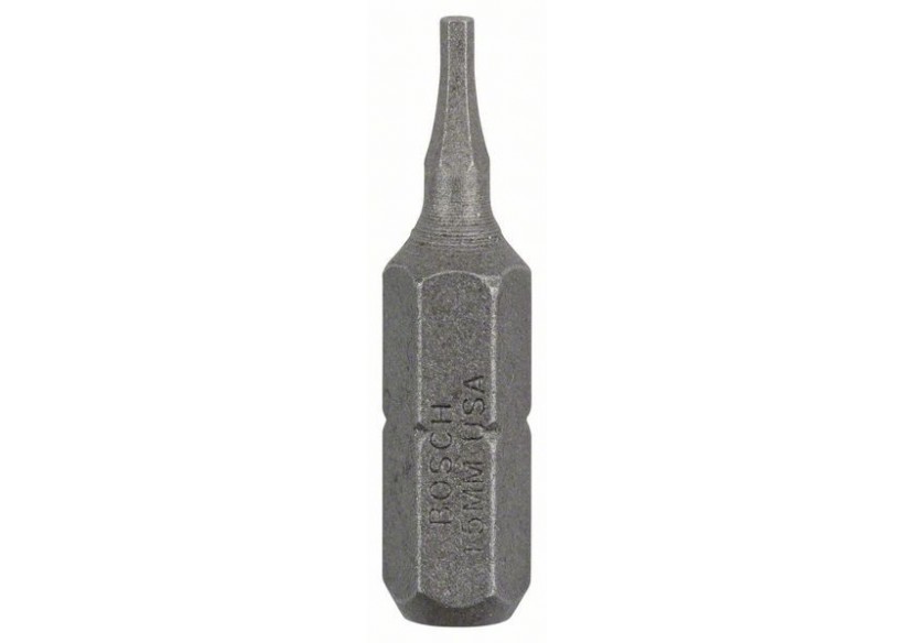 3 Embouts de vissage qualité extra-dure HEX1,5 emmanchement hexagonal 25mm - 2607001716 - Bosch