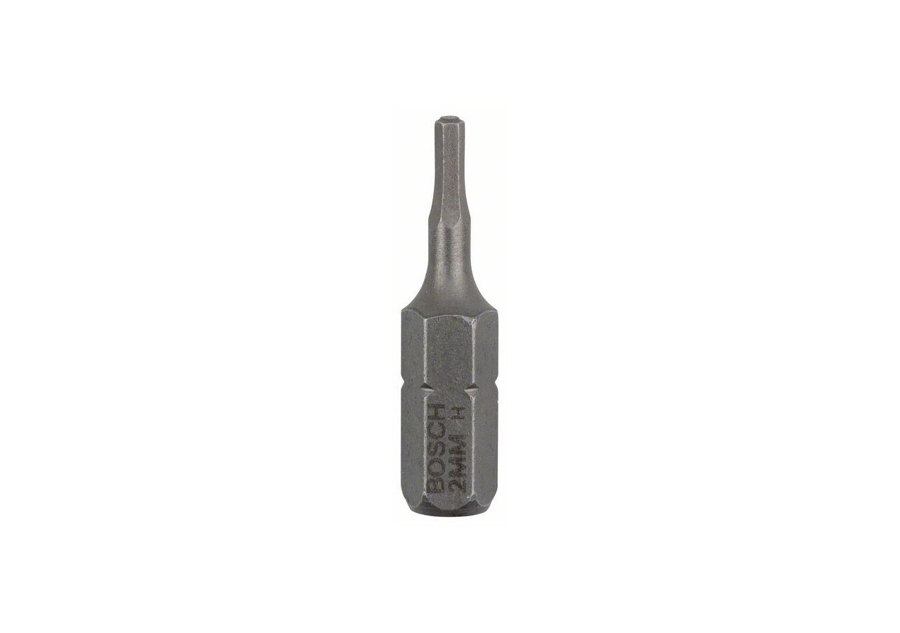 3 Embouts de vissage qualité extra-dure HEX2 emmanchement hexagonal 25mm - 2607001718 - Bosch