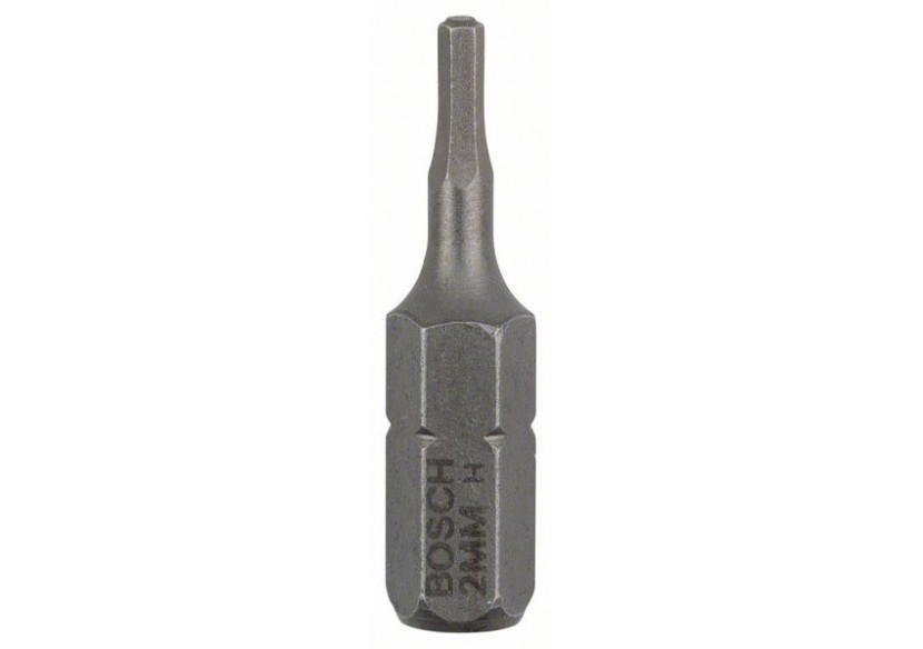 3 Embouts de vissage qualité extra-dure HEX2 emmanchement hexagonal 25mm - 2607001718 - Bosch