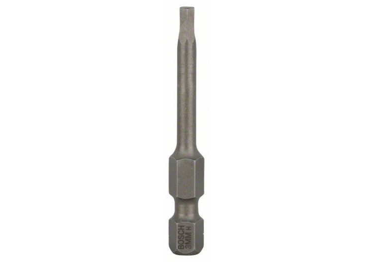 3 Embouts de vissage qualité extra-dure HEX3 emmanchement hexagonal 49mm - 2607001732 - Bosch