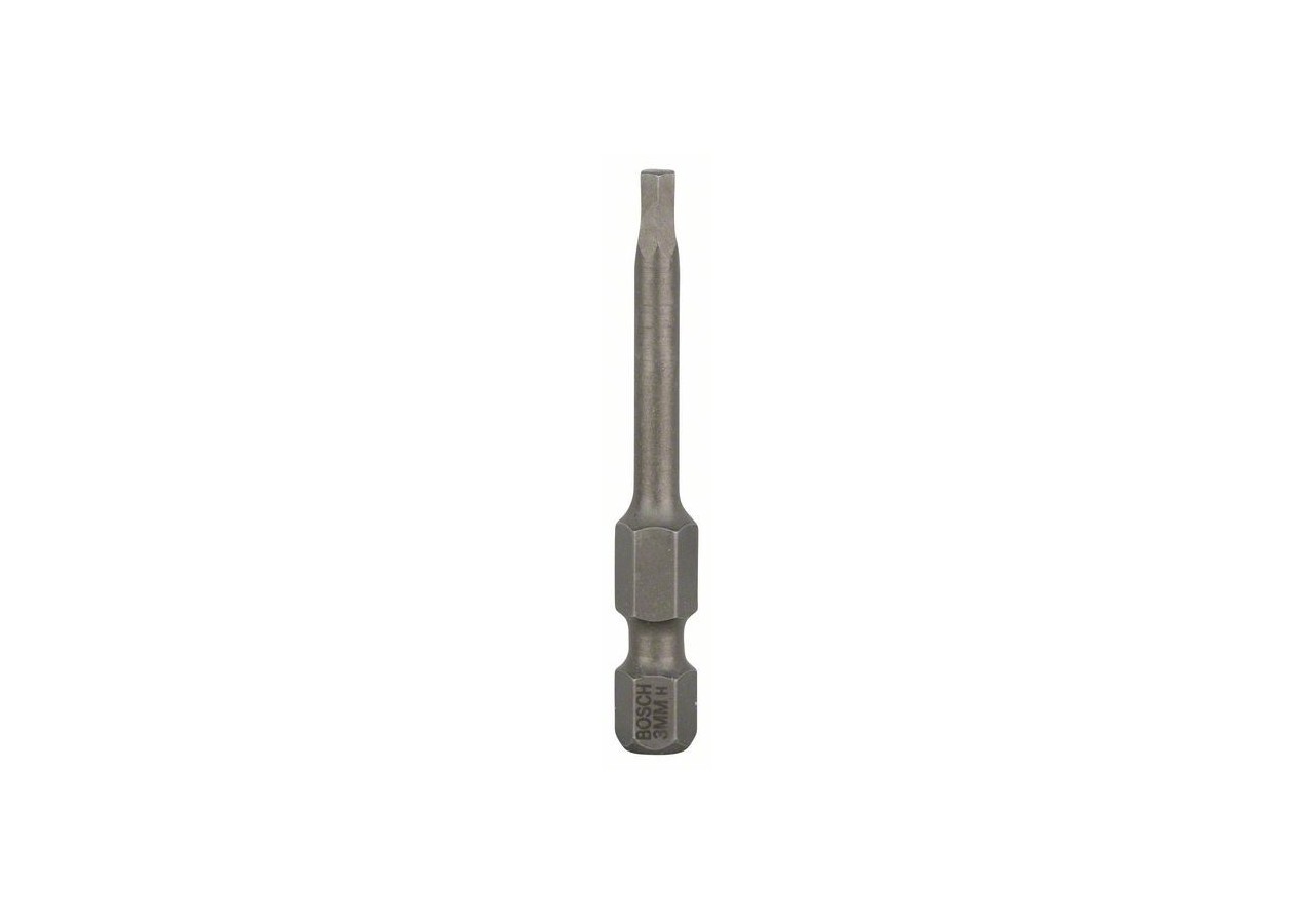 3 Embouts de vissage qualité extra-dure HEX3 emmanchement hexagonal 49mm - 2607001732 - Bosch