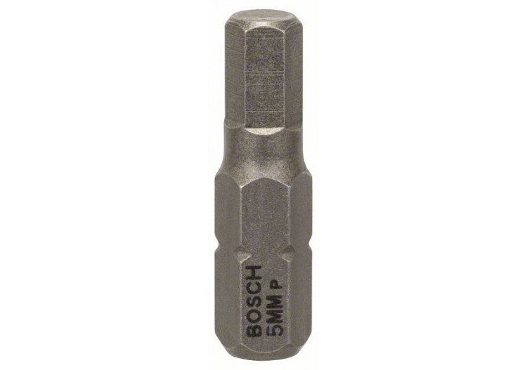 3 Embouts de vissage qualité extra-dure HEX5 emmanchement hexagonal 25mm - 2607001726 - Bosch