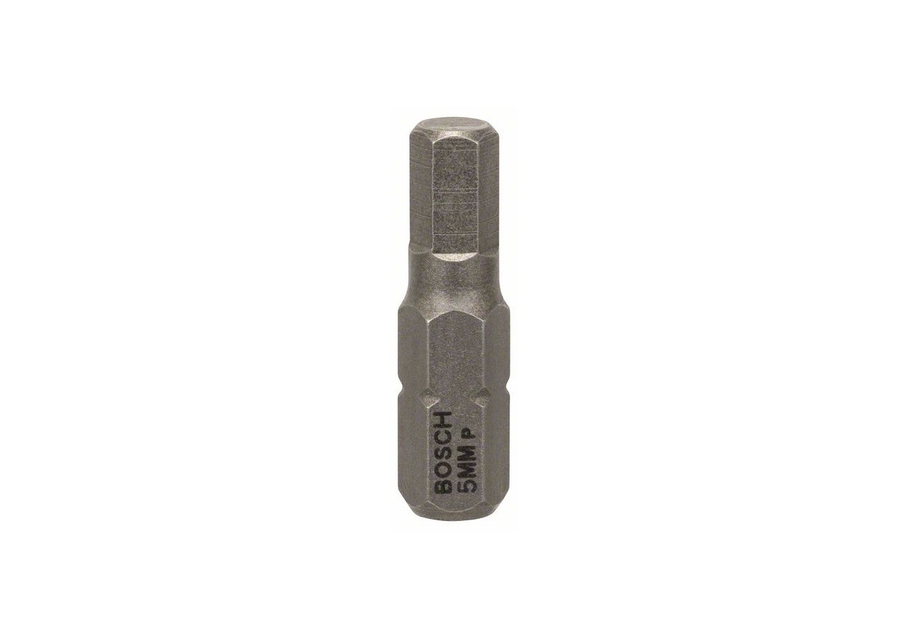 3 Embouts de vissage qualité extra-dure HEX5 emmanchement hexagonal 25mm - 2607001726 - Bosch
